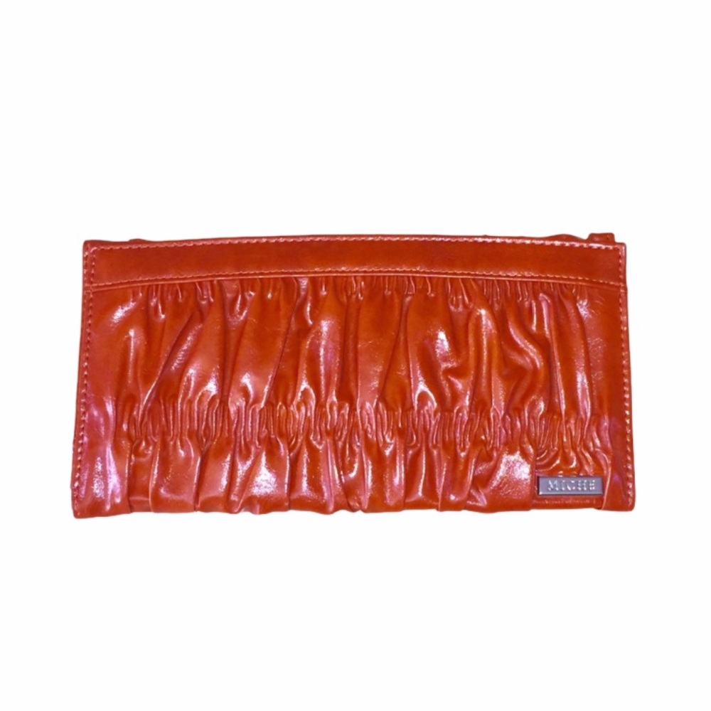 2 For $15 Miche Sheila Orange Patent Leather Shell